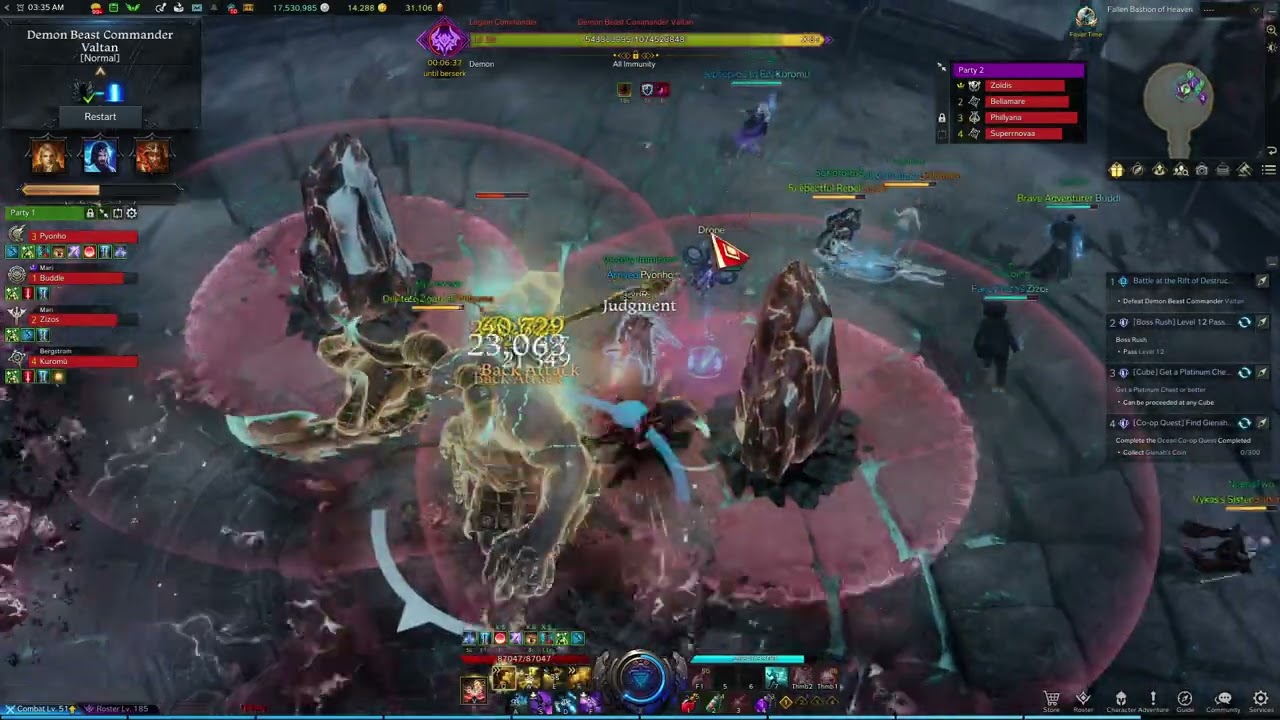 Lost Ark - 1415  Arthetinean Machinist - Normal Valtan