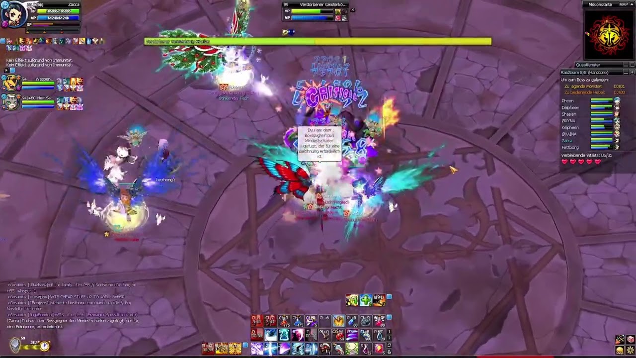 NosTale &ndash; Fastest HC Kirolla Run with OP Random Players