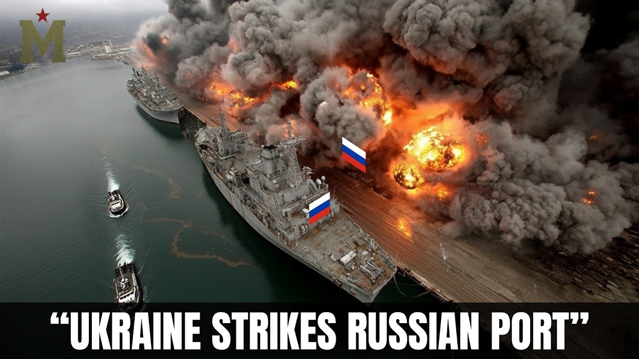 Ukraine Hammered a $20B Russian Port for Hours &mdash; Then 150kg Bombs Ended It