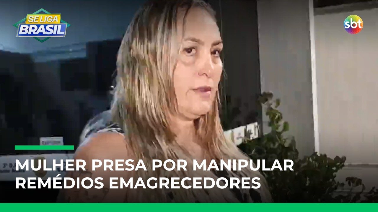 Mulher é presa suspeita de manipular medicamentos para emagrecimento | #SeLigaBrasil