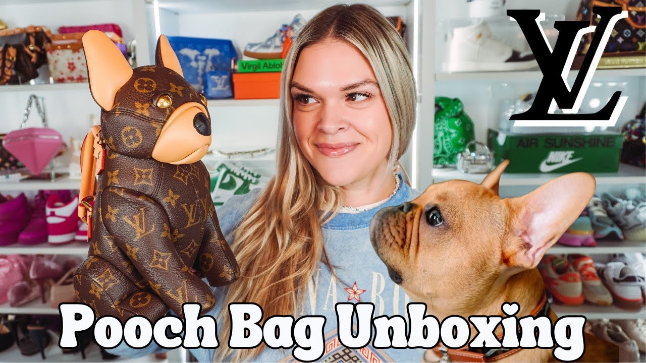Louis Vuitton Pooch Bag Unboxing | Louis Vuitton French Bulldog Bag Men's Pre-Spring 2025