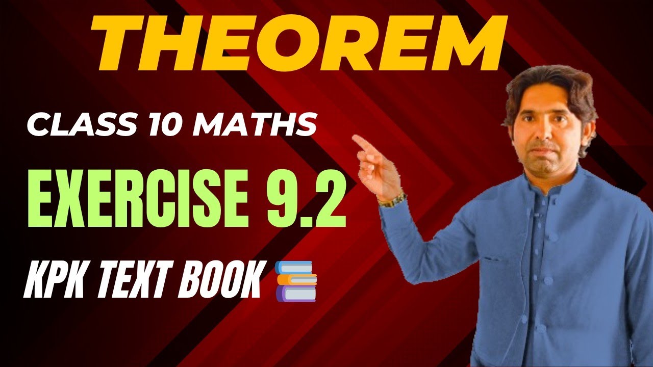 10 Class Maths Chapter No 9 Exercise 9.2 | Sir Akhtar Munir 