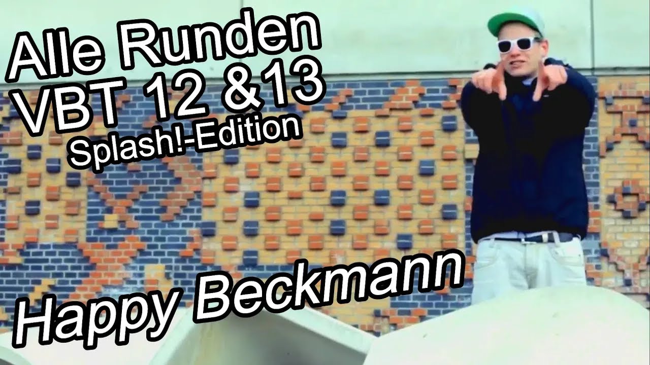 Happy Beckmann:VBT 2012|2013 Splash!-Edition Alle Runden!