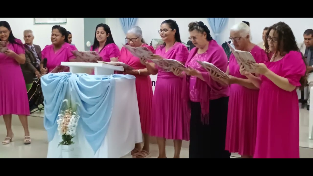 07/03/2026. Sábado. Assembléia de Deus Ministério Rio de Janeiro. Conjunto Vencendo com Cristo.