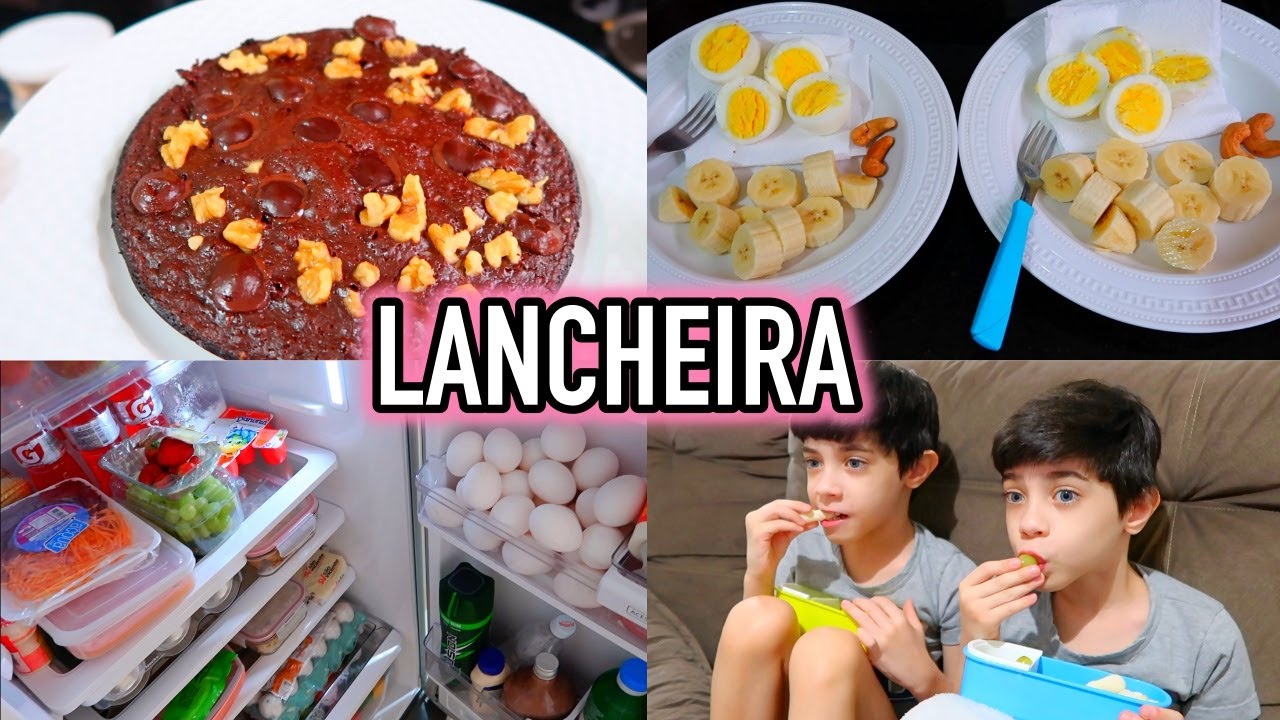MONTANDO O LANCHE DA ESCOLA + CAFÉ DA MANHÃ DOS GÊMEOS #40