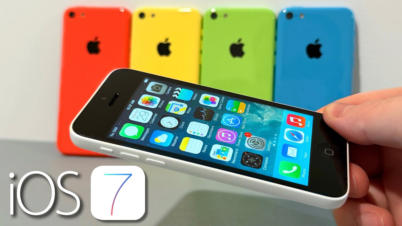 Этот iPhone 5c НИКОГДА не обновлялся - iOS 7.0!