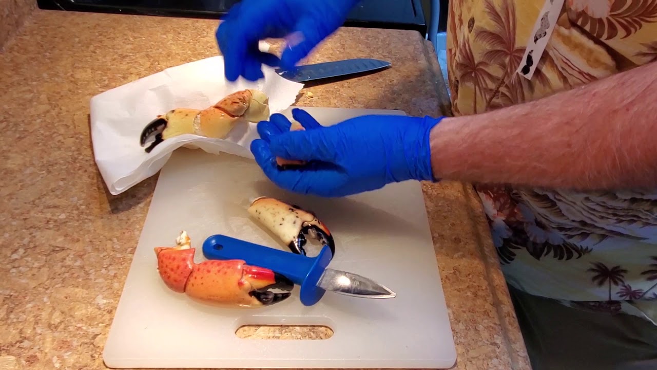 How To Crack Stonecrab Claws