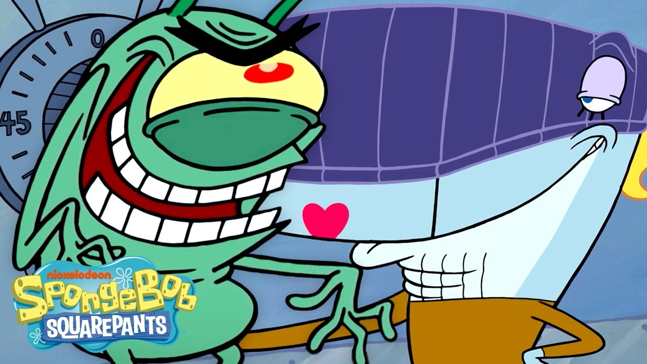 Pearl Helps Plankton Steal the Krabby Patty Secret Formula 😱 | Full Scene | SpongeBob