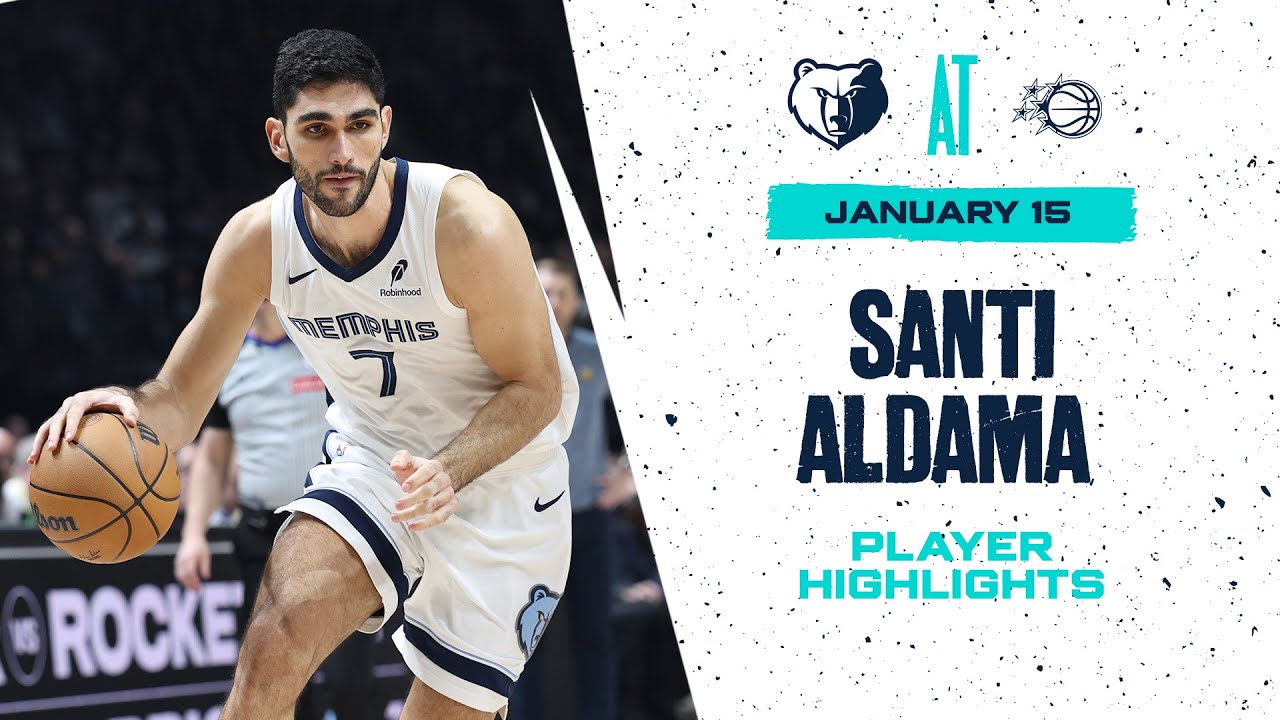 Santi Aldama Highlights vs. Orlando Magic
