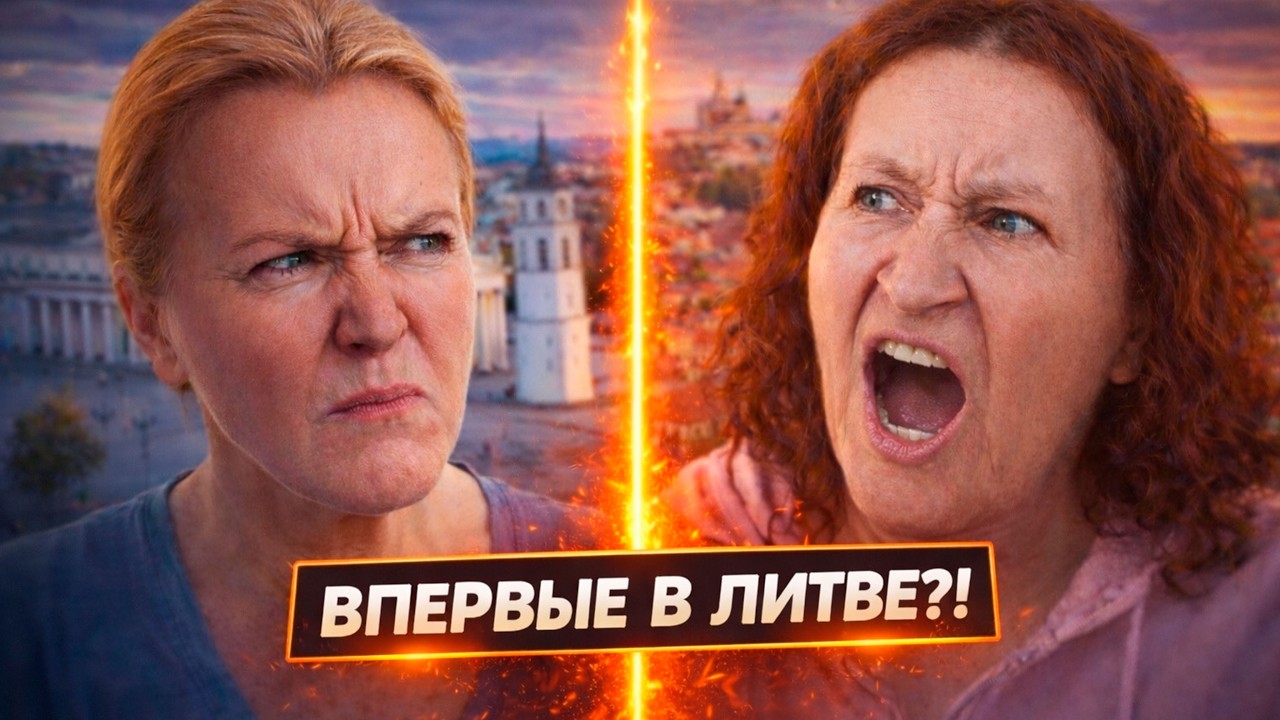 Россиянки увидели Литву — их реакция меня удивила