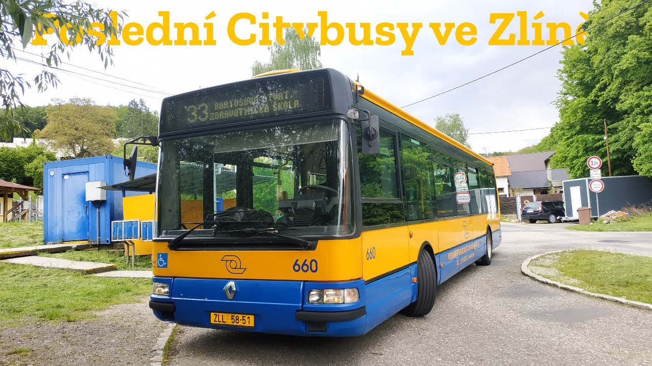Poslední Citybusy ve Zlíně...
