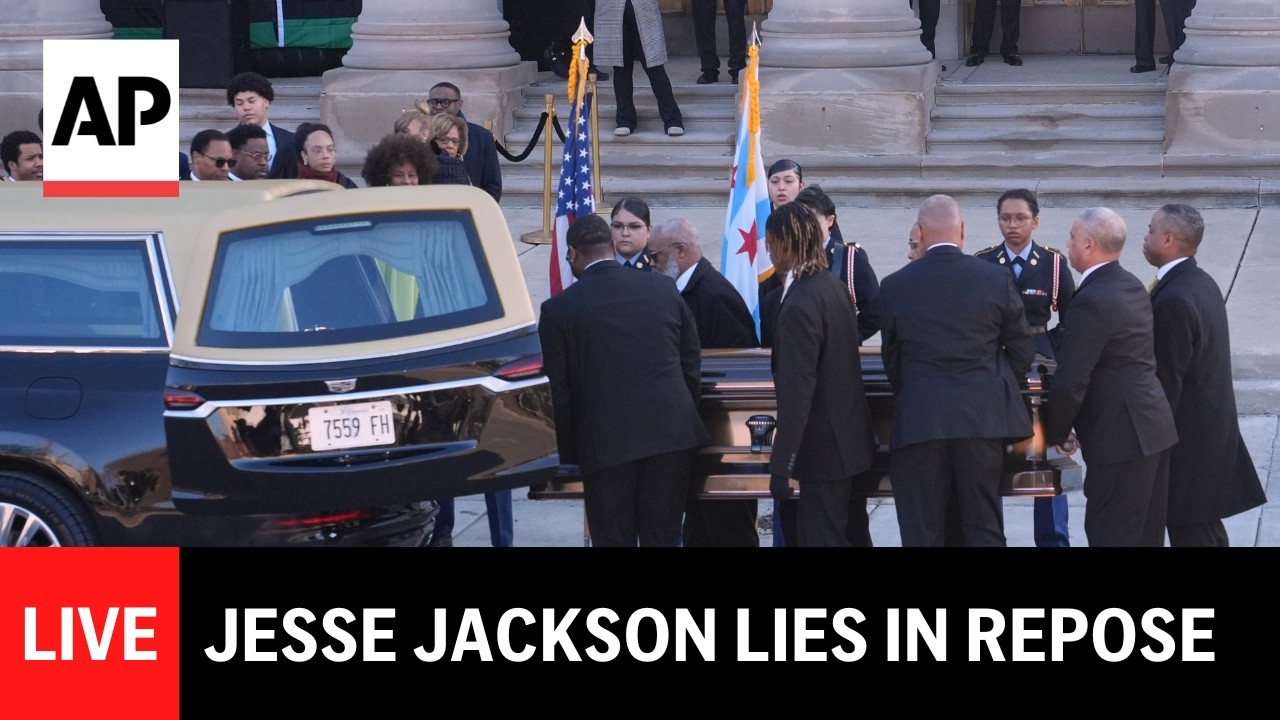 LIVE: Jesse Jackson lies in repose in Chicago