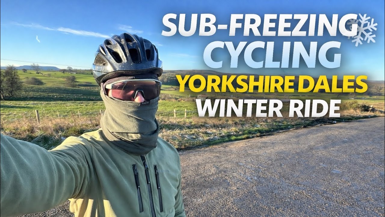 Sub-Freezing Cycling in the Yorkshire Dales | Winter Ride in Extreme Cold