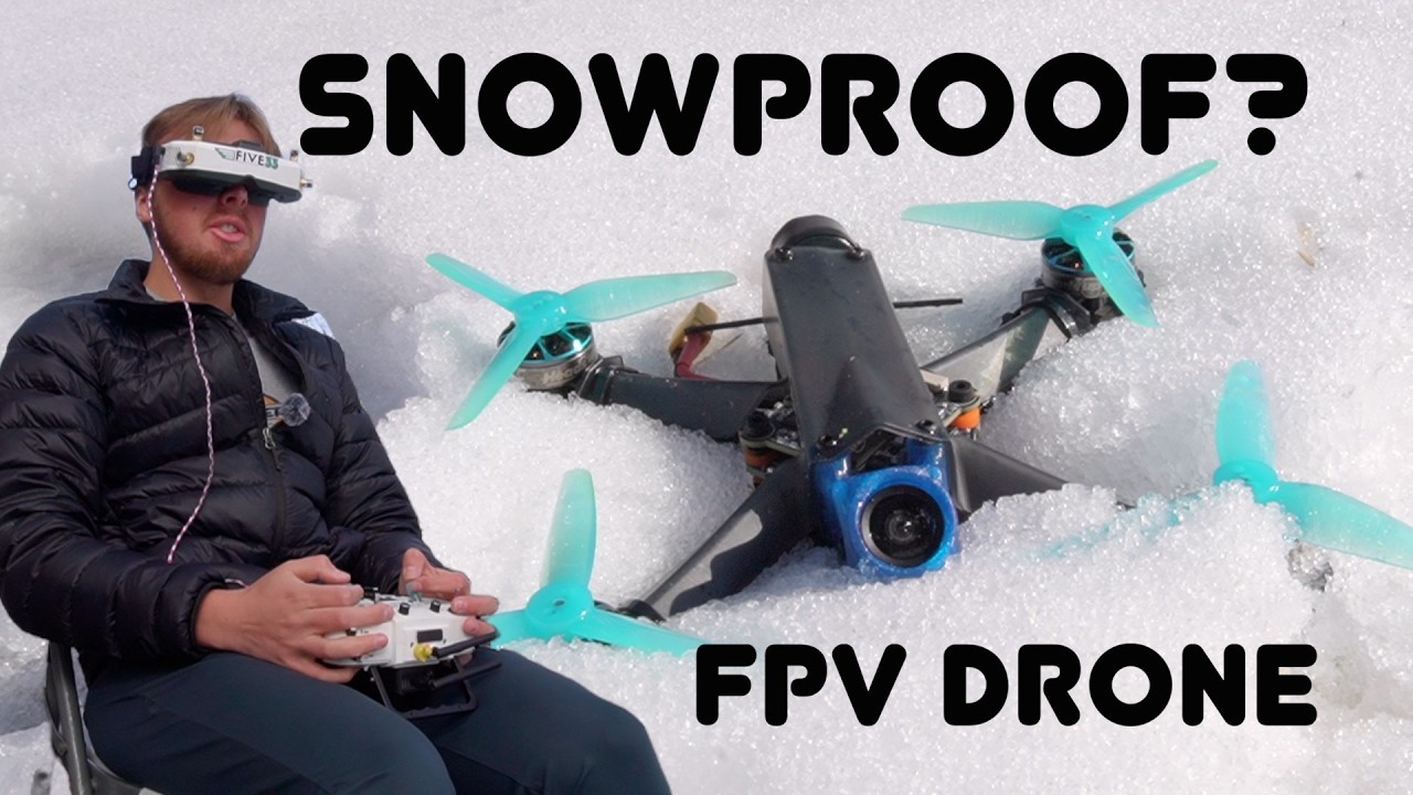 Смогут ли FPV-дроны выжить в снегу? | Пыточный тест