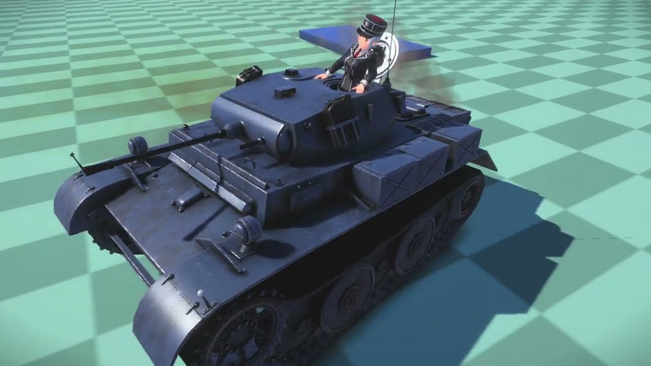 Commander of Battlefront GameDev Panzer II Luchs【Indie Game】