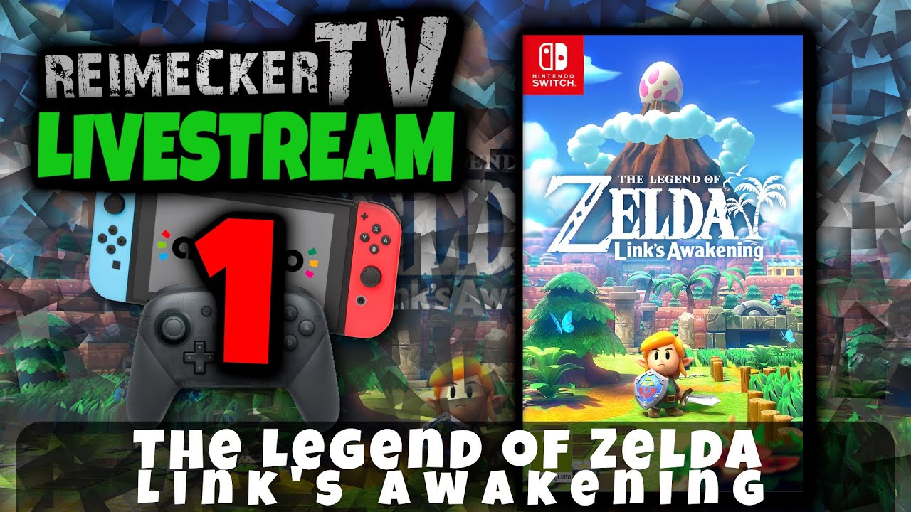 RTV - Livestream - The Legend of Zelda - Links Awakening (Switch) Teil 1