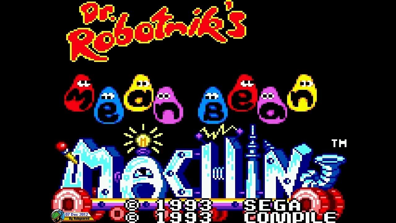 Dr Robotnik's Mean Bean Machine (1993, Game Gear) - 1 of 2: Scenario Mode [720p60]