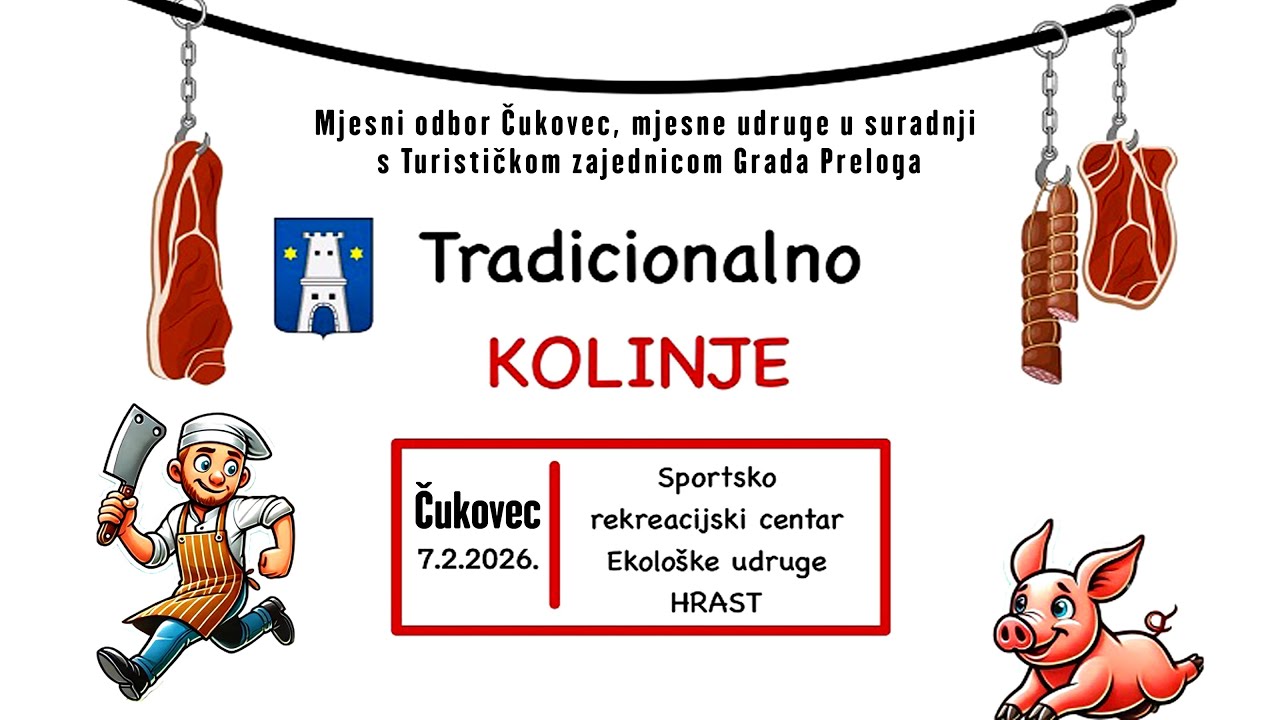 Tradicionalno kolinje u Čukovcu 2026.