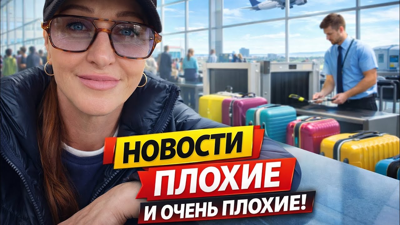 ✅ ЧТО ПРОИСХОДИТ? Багаж проверяют жёстче, рейсы летят в отмену #türkiye #vlog 