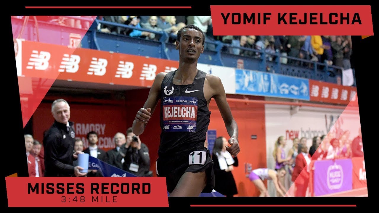 Yomif Kejelcha Misses Mile World Record By .01s!