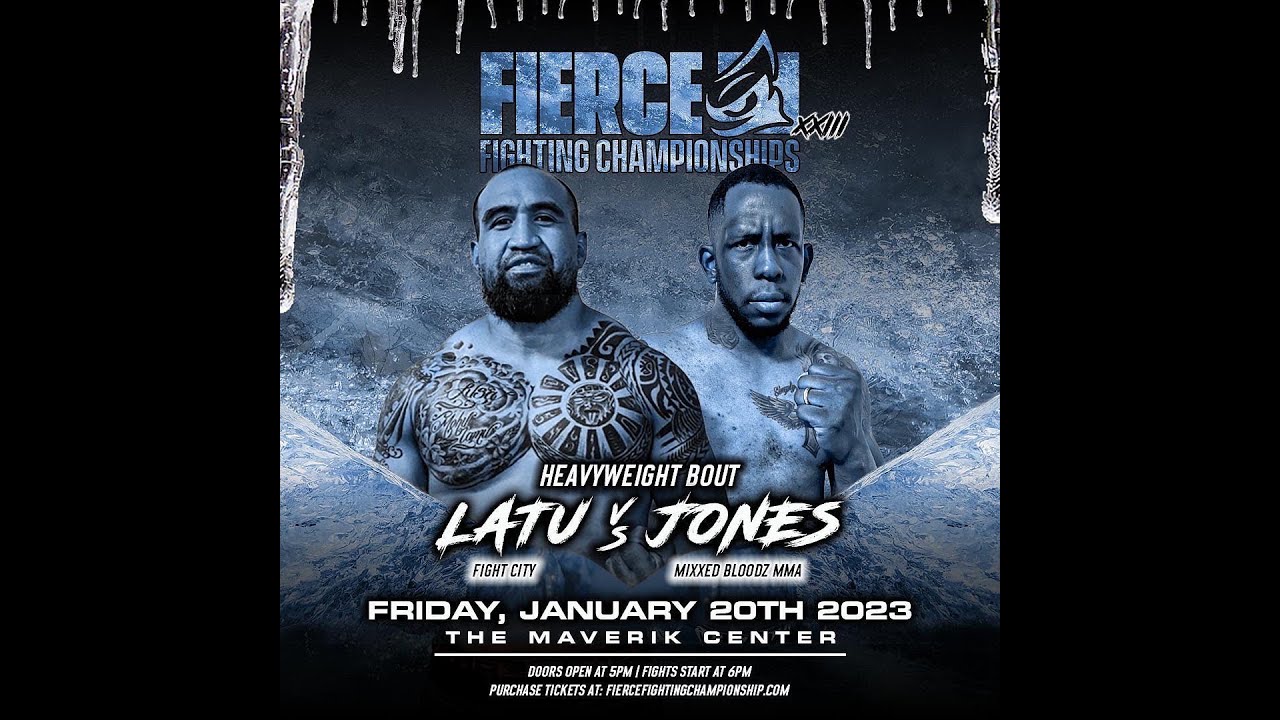 Ezekiel Latu vs Daviante Jones - Fierce Fighting Championship 23