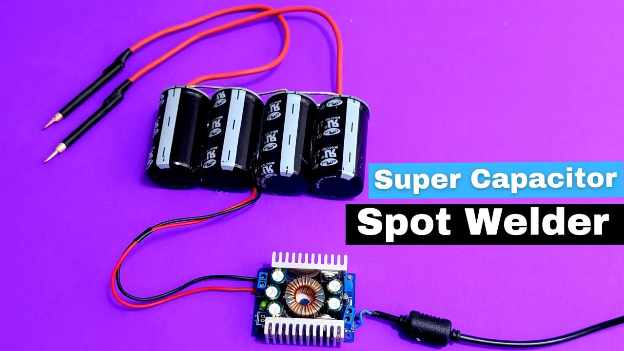💥DIY SPOT WELDER USING A SUPERCAP!