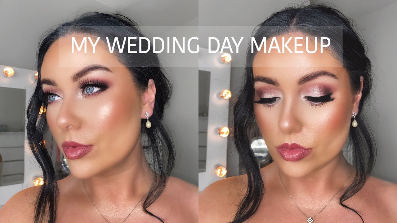 MY WEDDING DAY MAKEUP | BRIDAL MAKEUP TUTORIAL + WEDDING Q&A