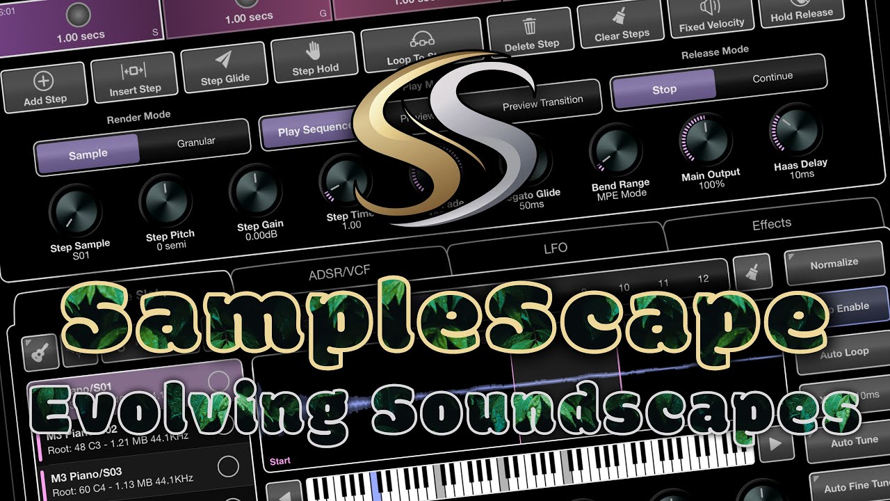 SampleScape for iOS - Pre-Release Preview