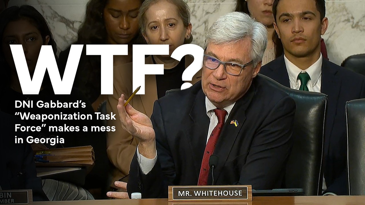 Sen. Whitehouse on FBI Fulton County Raid: 