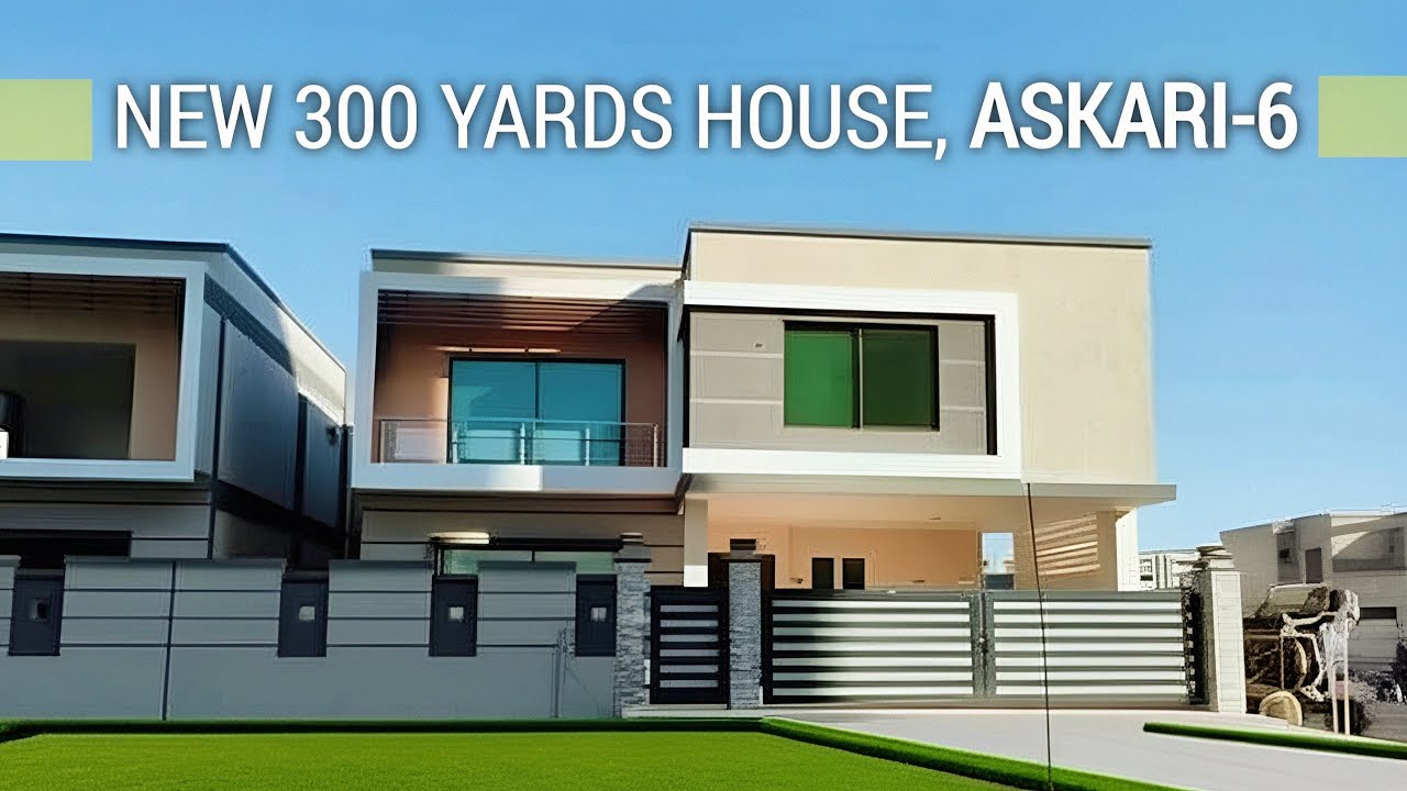 Askari-6, Most Beautiful New 300 Sq Yards House | Exclusive Tour! (Must Watch)