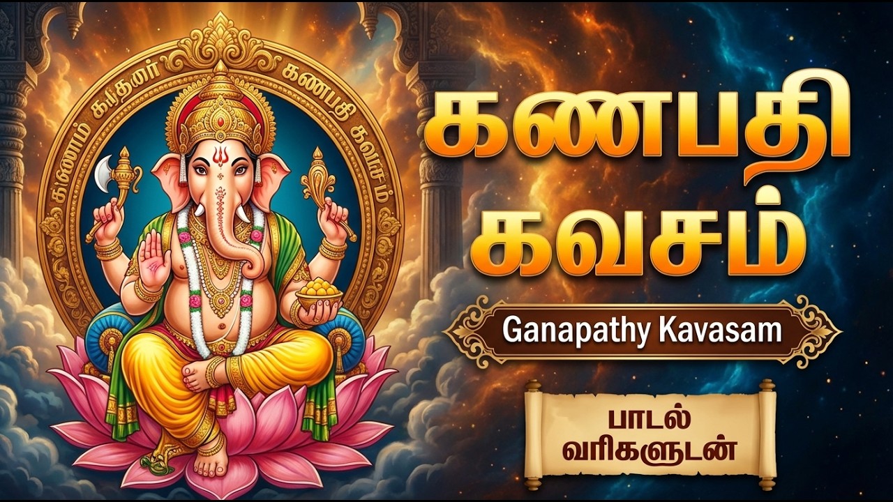 கணபதி கவசம் 🙏| தினமும் கேளுங்கள் அனைத்து தடைகளும் நீங்கும் Powerful Ganapathi Kavasam & Bhakti Songs