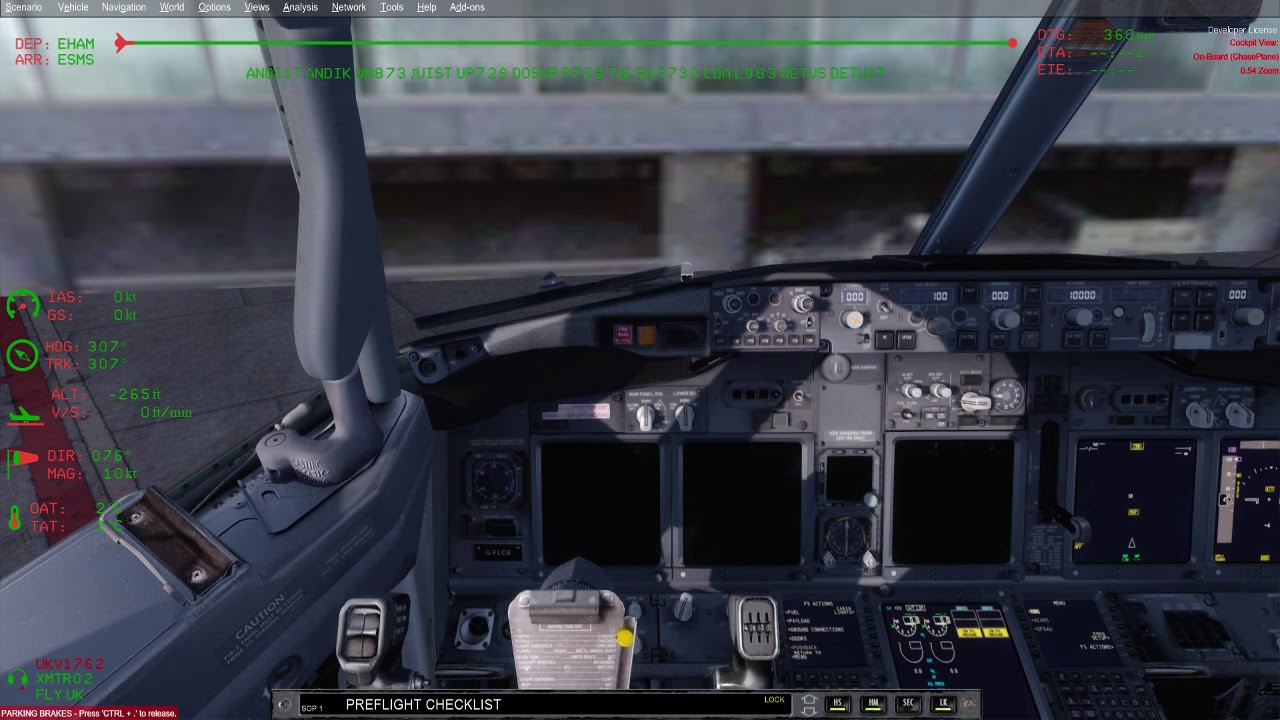 P3D V4.3 Christmas 2018 Tour - Leg2 - PMDG 738 NGX