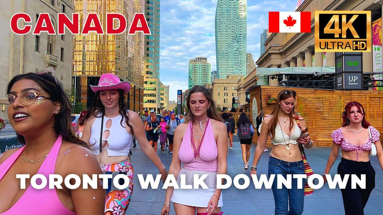 🇨🇦 Walking Downtown Toronto - Historic Downtown & Distillery District [4K HDR/60fps]