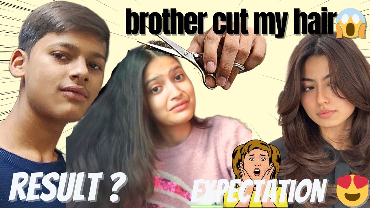  Brother Gave Me a Haircut 😭✂️