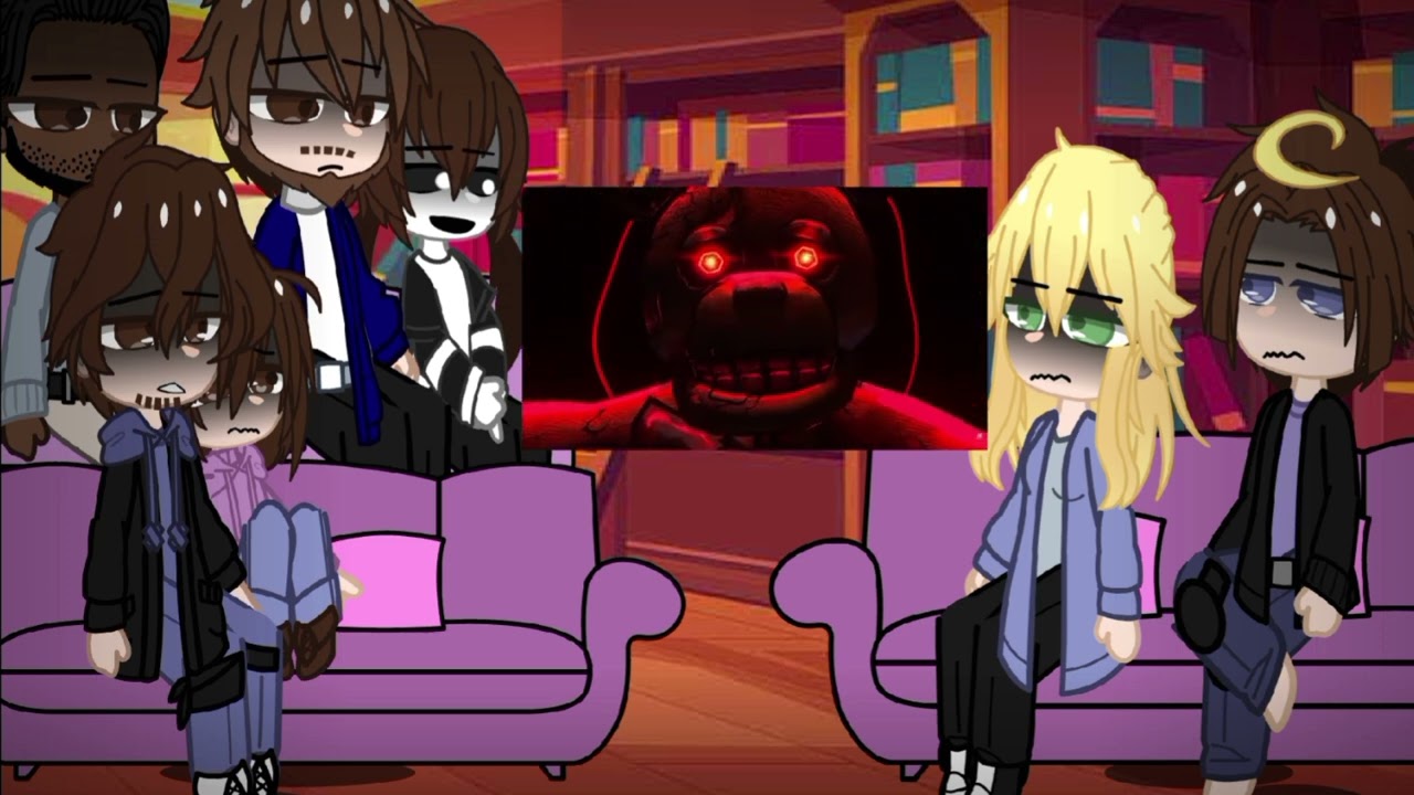 Fnaf Movie reagindo ao rap do Michael Afton(corpo morto){Mike Smith as Michael Afton}