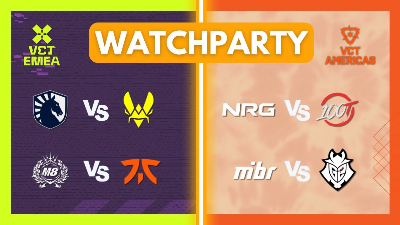 TL vs VIT & M8 vs FNC | VCT EMEA Kickoff #VCTWatchparty | !patreon !socials