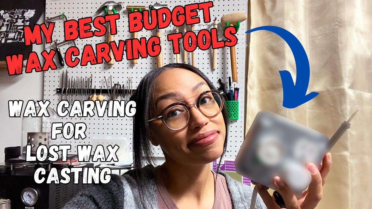 Budget Wax Carving Tools for Lost Wax Casting, My Homemade Wax Working & Carving Pen, Flask Update