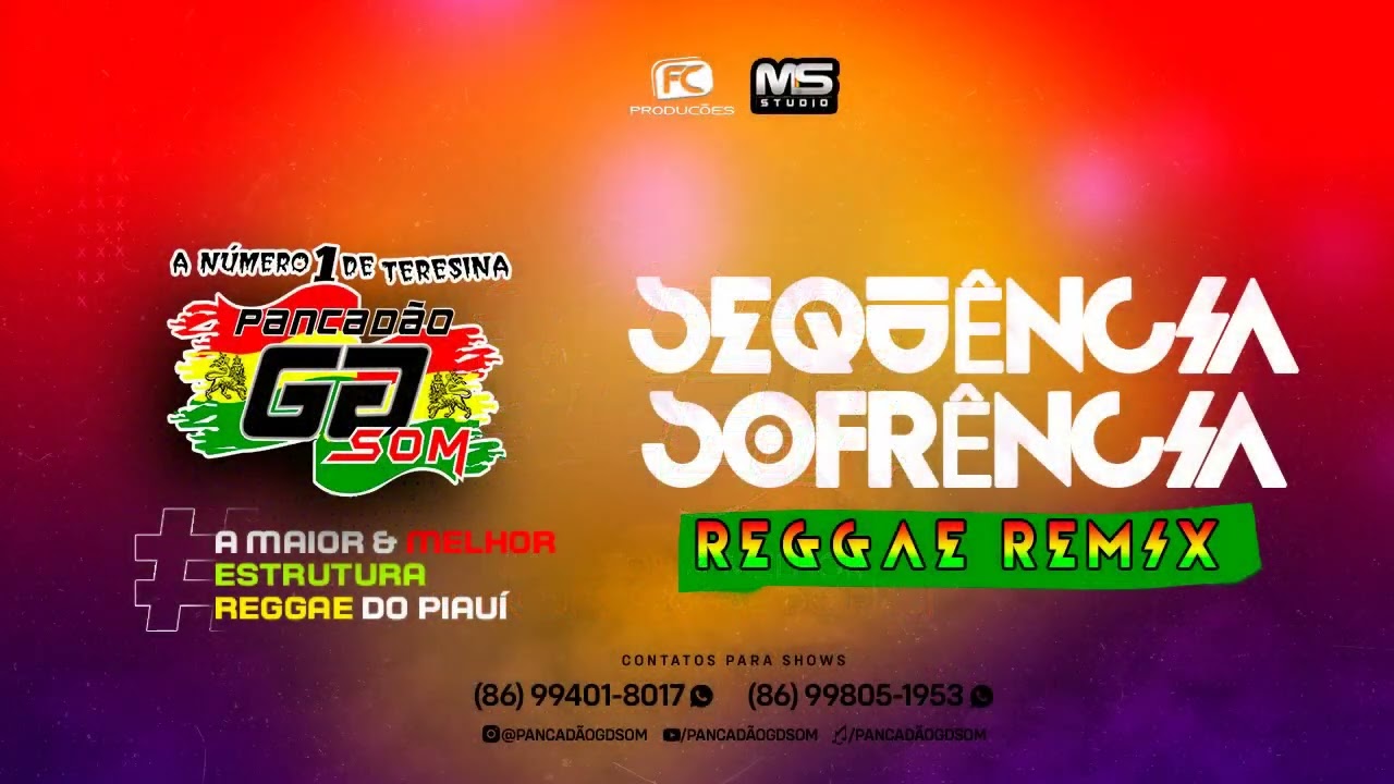 SEQUÊNCIA SOFRÊNCIA REGGAE REMIX 2023 @Pancadaogdsom