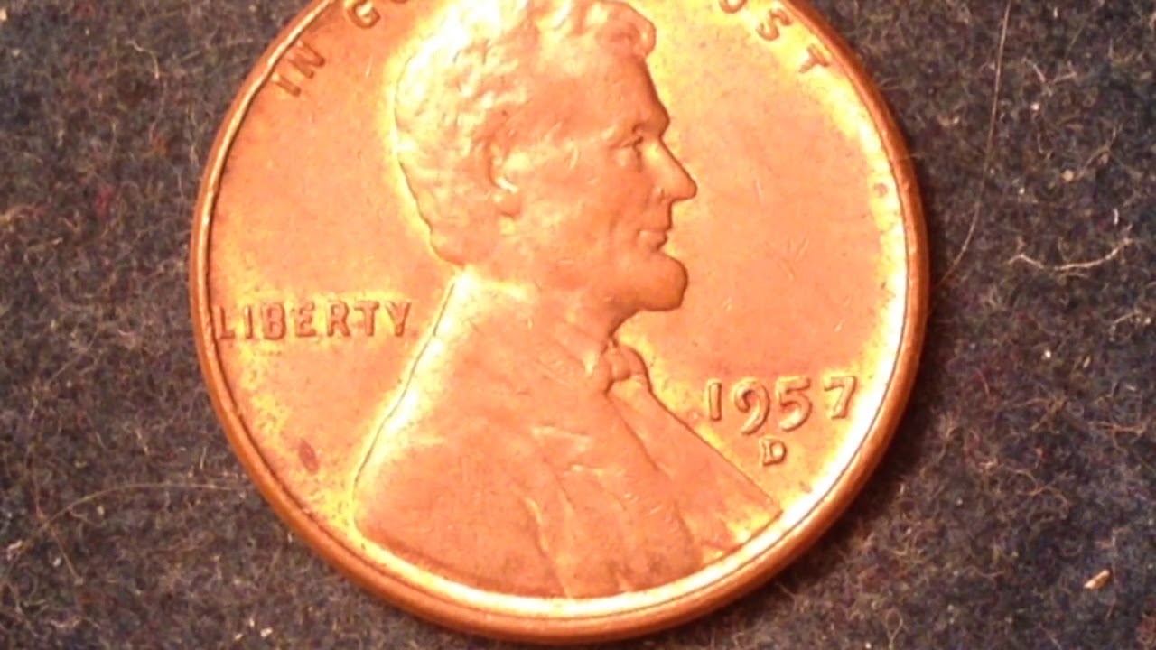 1957 D Wheat Back Penny- Look For BIE or CUD Errors