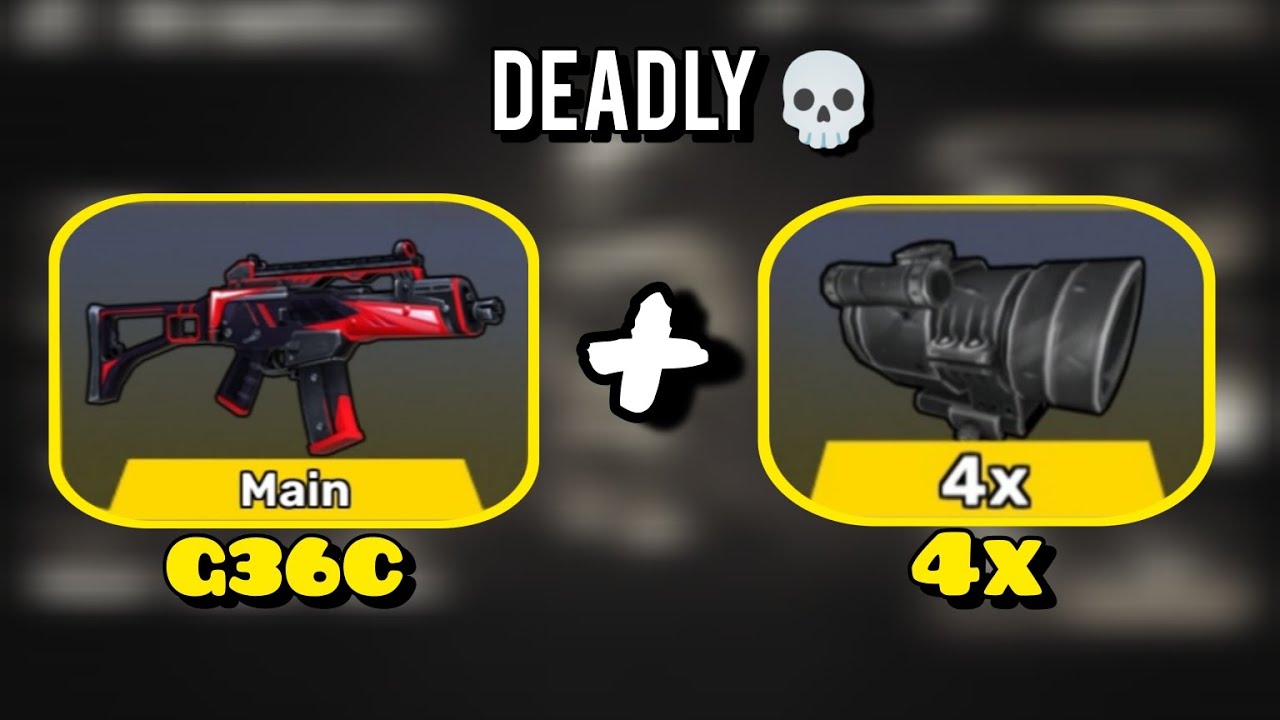 G36C + 4X | DEADLY COMBOS - KUBOOM 3D