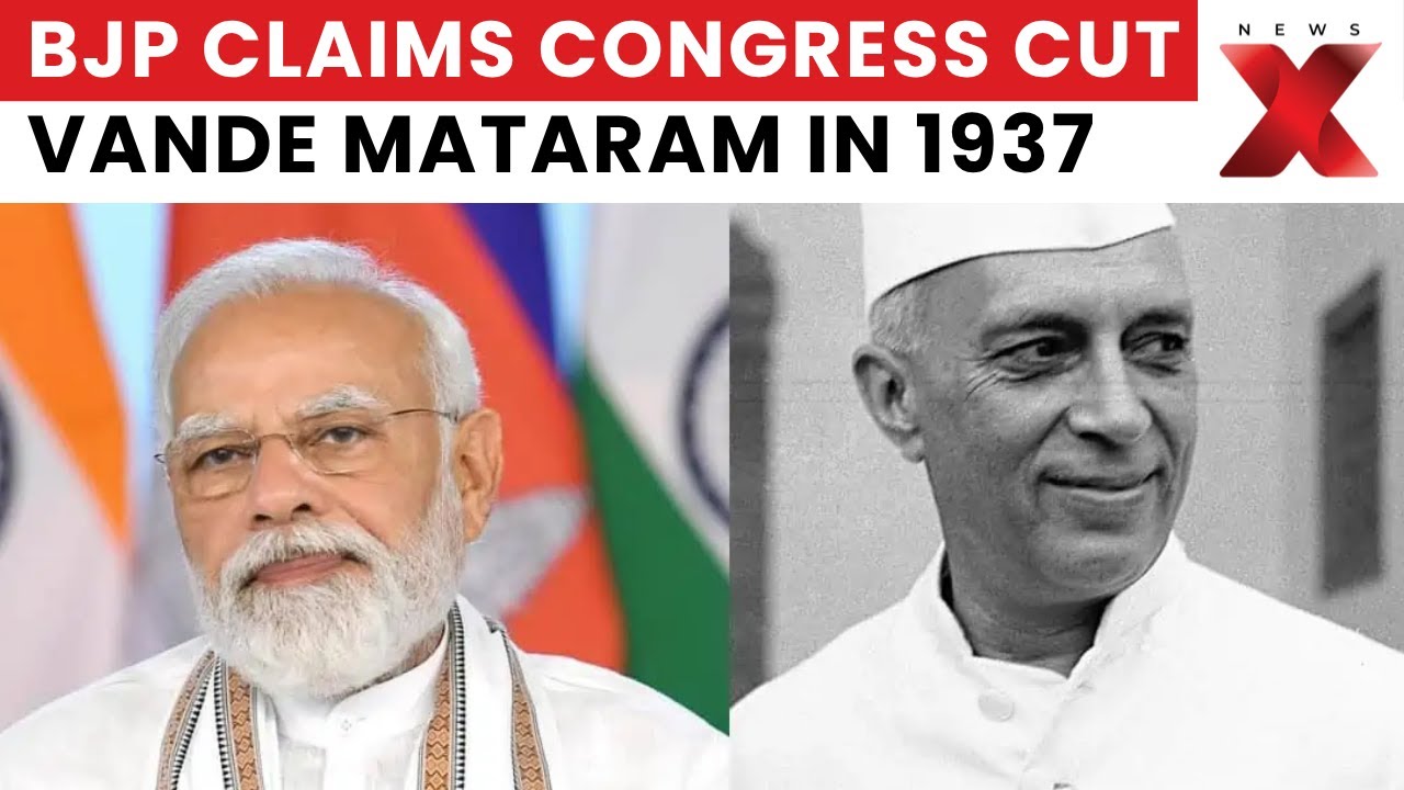 Vande Mataram Row: PM Modi Hits Congress Over Deleted Stanzas; Mamata Banerjee Faces BJP Criticism