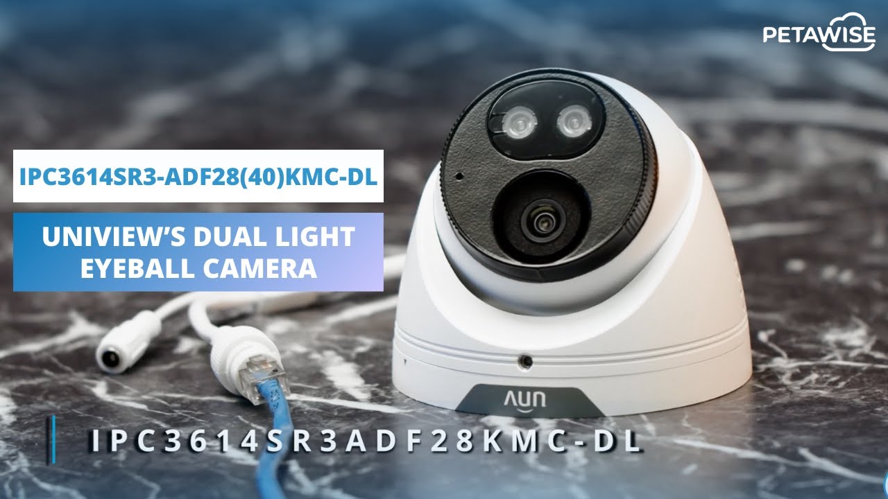 IPC3614SR3-ADF28(40)KMC-DL: Uniview’s Dual Light Eyeball Camera