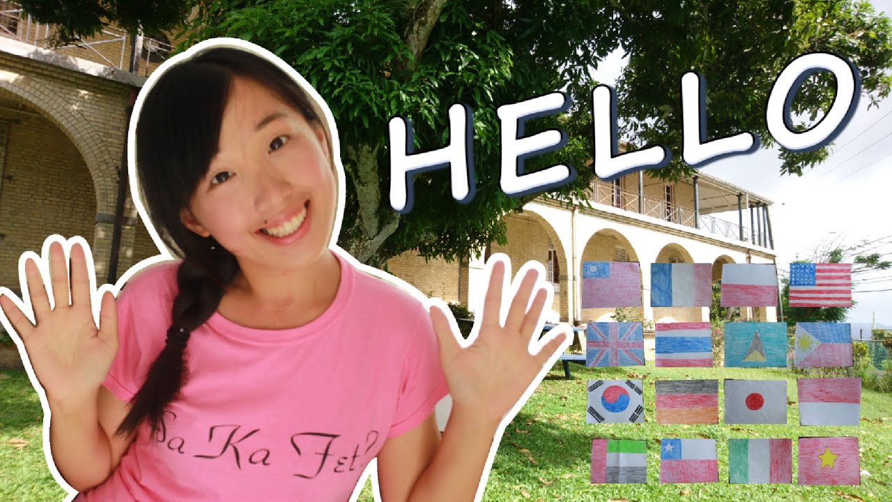 【How to say Hello in 15 languages】15個國家打招呼的用語  Sophie語言挑戰 #03