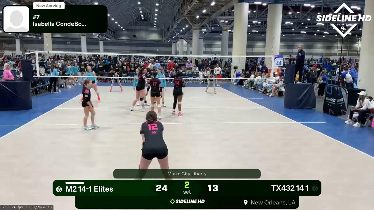 M2 14-1 Elites @ TX432 14 1 (2026.02.20)