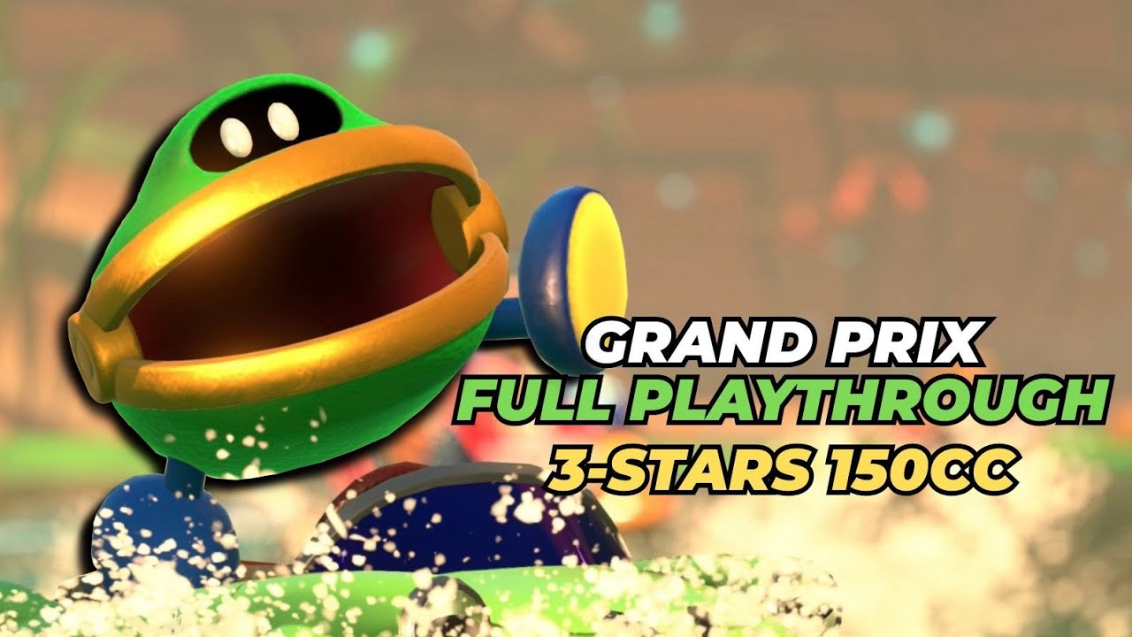 Mario Kart World Grand Prix FULL GAME - Coin Coffer [Switch 2 | 4K 60FPS | 3-Stars]