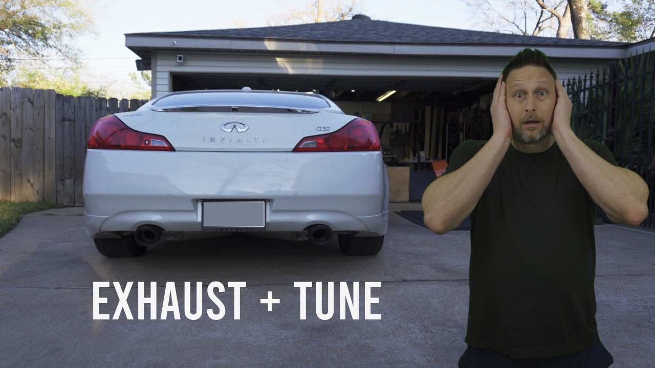 Exhaust + Tune TRANSFORMED My G37
