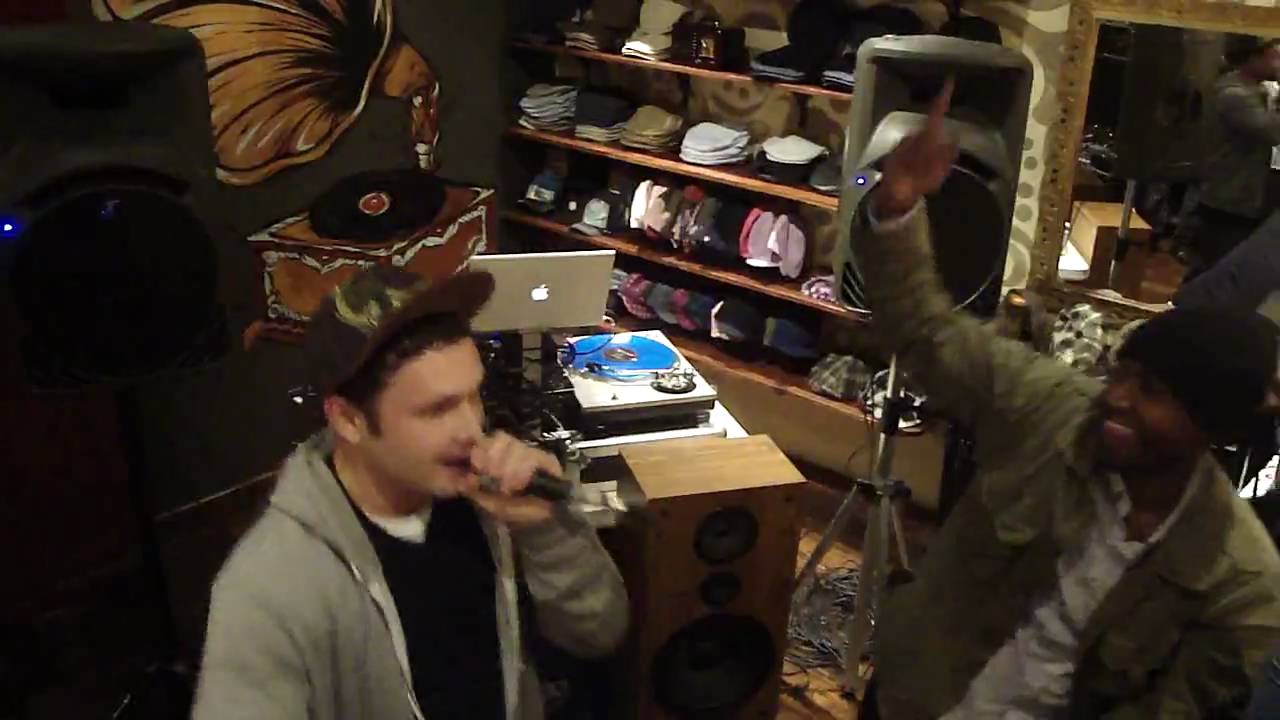 The Physics - I Heart Beer - Live at Goorins Hat Store, NYE Prefunk, 12/31/09