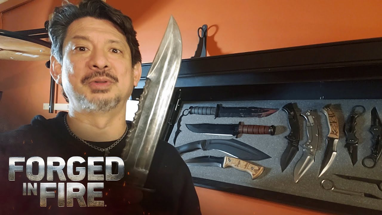Doug Marcaida's EXTENSIVE Knife Collection (Bonus Scene!) | Forged in Fire