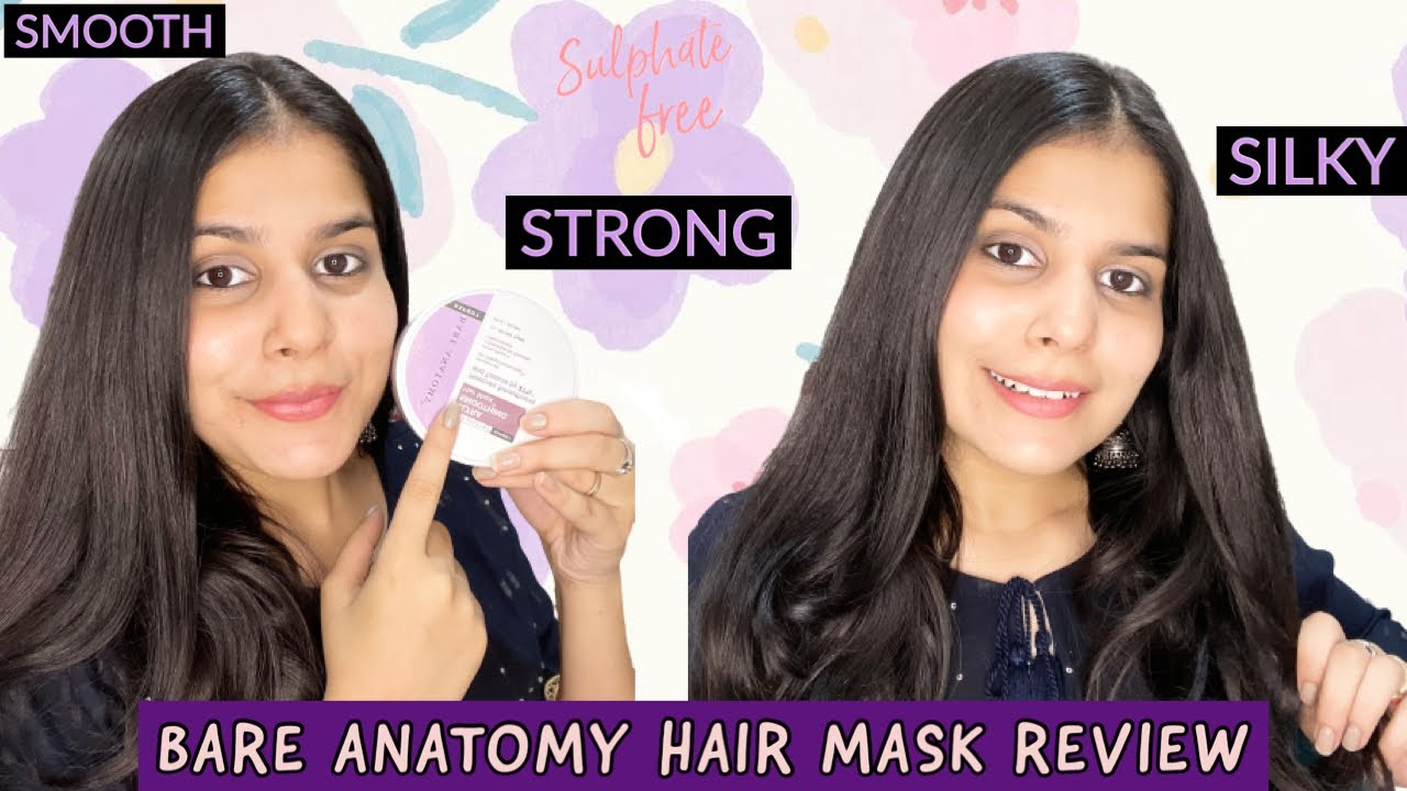Bare Anatomy Ultra Smoothening Hair Mask Review | Frizzy Hair to Smooth Hair