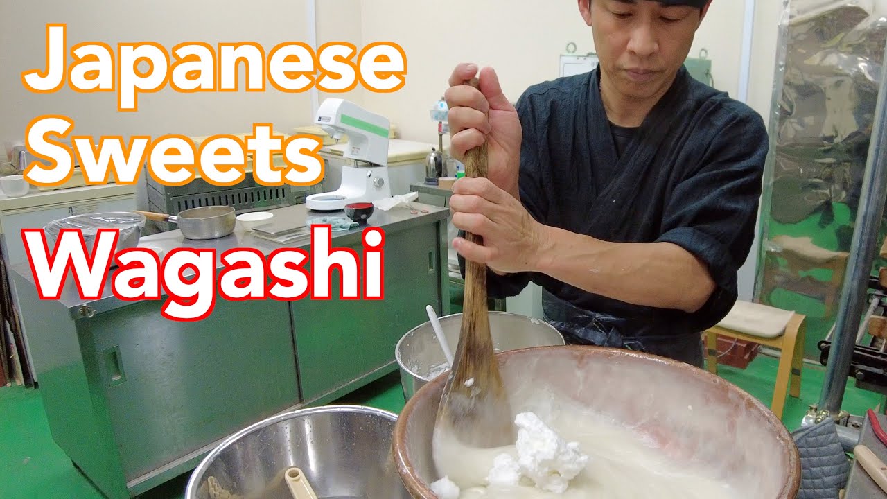 A Day in a Japanese Confectionery Shop: Witness the Magic of Traditional Wagashi Making!